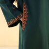 Decent Green Embroidered 2-Piece