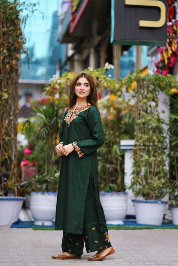 Green Elegant 2 Piece